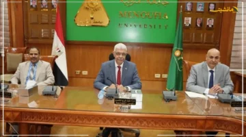 تطورات مهمة.. رئيس جامعة المنوفية يتابع المشروعات الجارية ما الجديد في خطة التنفيذ؟ 1